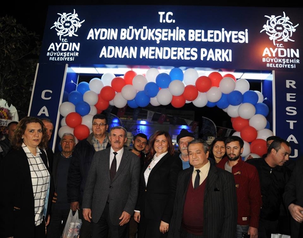 Adnan Menderes Parkı Açıldı