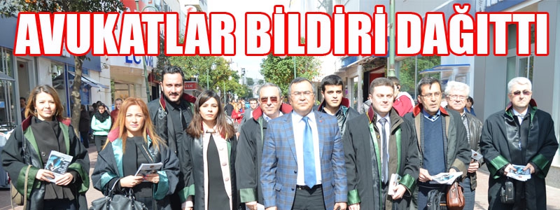 Avukatlar Eylemdeydi