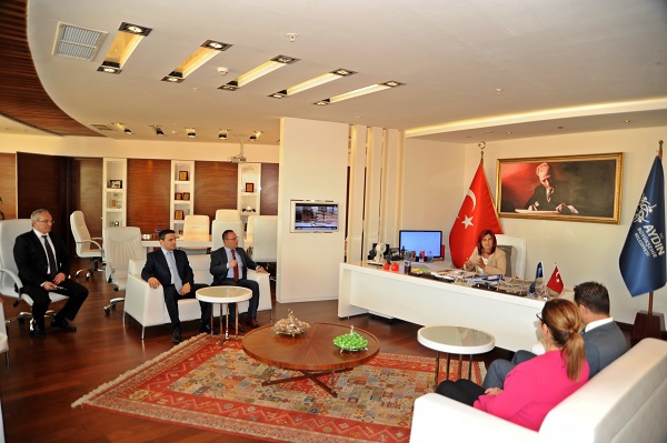 AYDIN BAROSU’NDAN BAŞKAN ÇERÇİOĞLU’NA ZİYARET