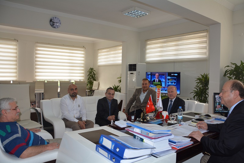 ECZACI ODASI, BAŞKAN ÖZAKCAN’I ZİYARET ETTİ