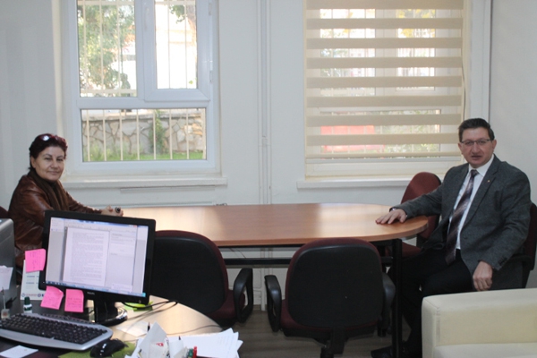 NAZİLLİ TİCARET ODASI BAŞKANINDAN MESLEK LİSESİ MÜDÜRLERİNE HAYIRLI OLSUN ZİYARETİ