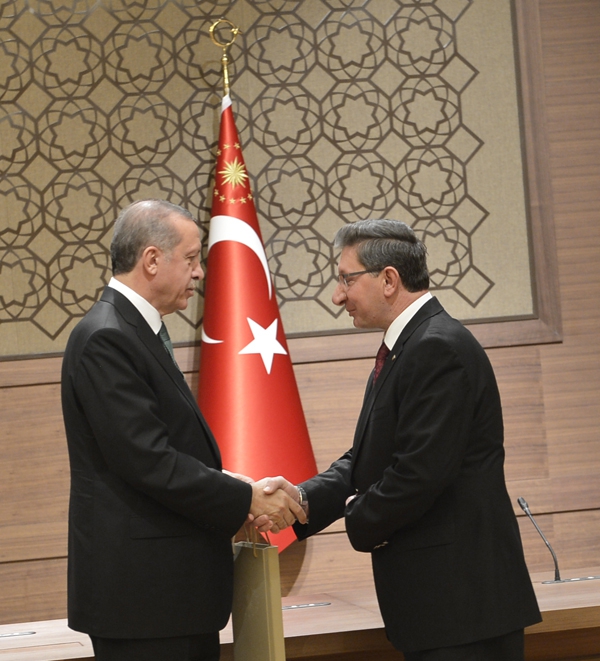 NAZİLLİ TİCARET ODASINDAN CUMHURBAŞKANI RECEP TAYYİP ERDOĞAN'A ZİYARET